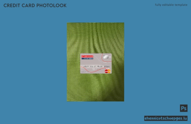 Australien Colonial First State Bank Mastercard Fotoansicht Beispielvorschau